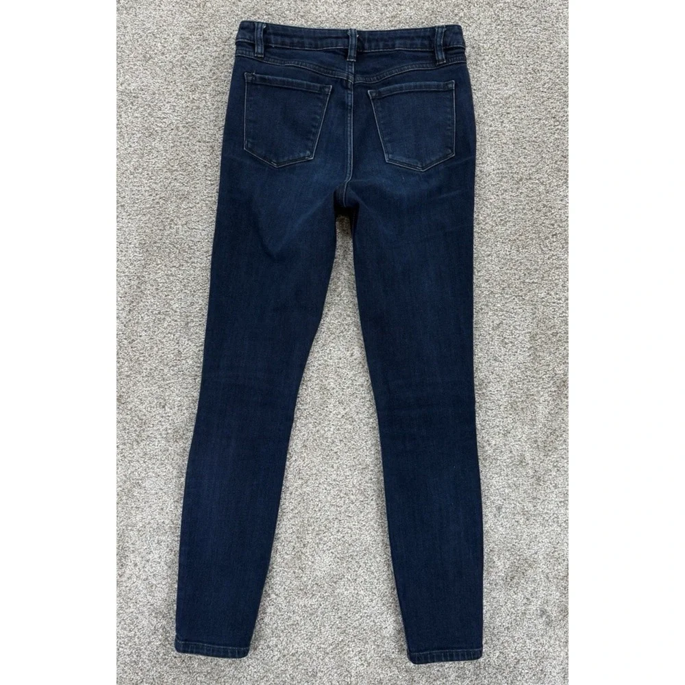 PrAna Sienna Jeans Womens‎ 4/27 Blue Mid Rise Skinny Mid Rise Organic Stretch - Picture 2 of 12